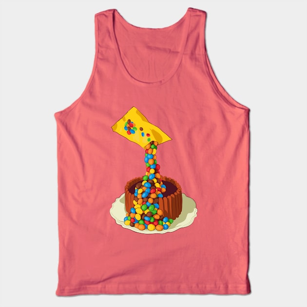 Colorful gravity cake Tank Top by Mimie20